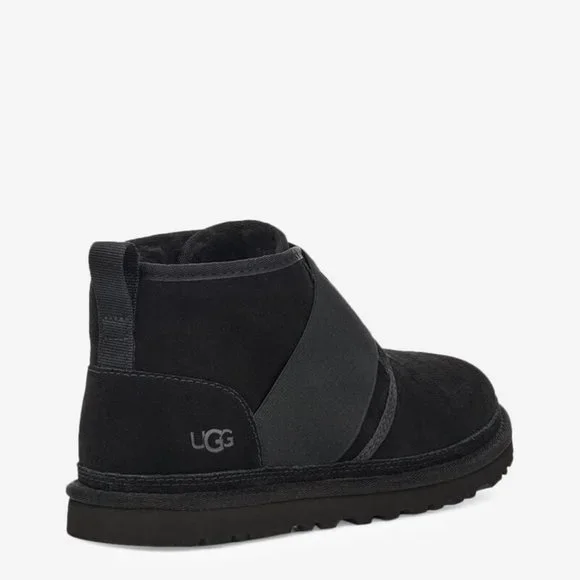 UGG Neumel II Graphic Mens Suede Chukka Boots Black UGG 1119392 BLK NEW Size 11 - Picture 7 of 8